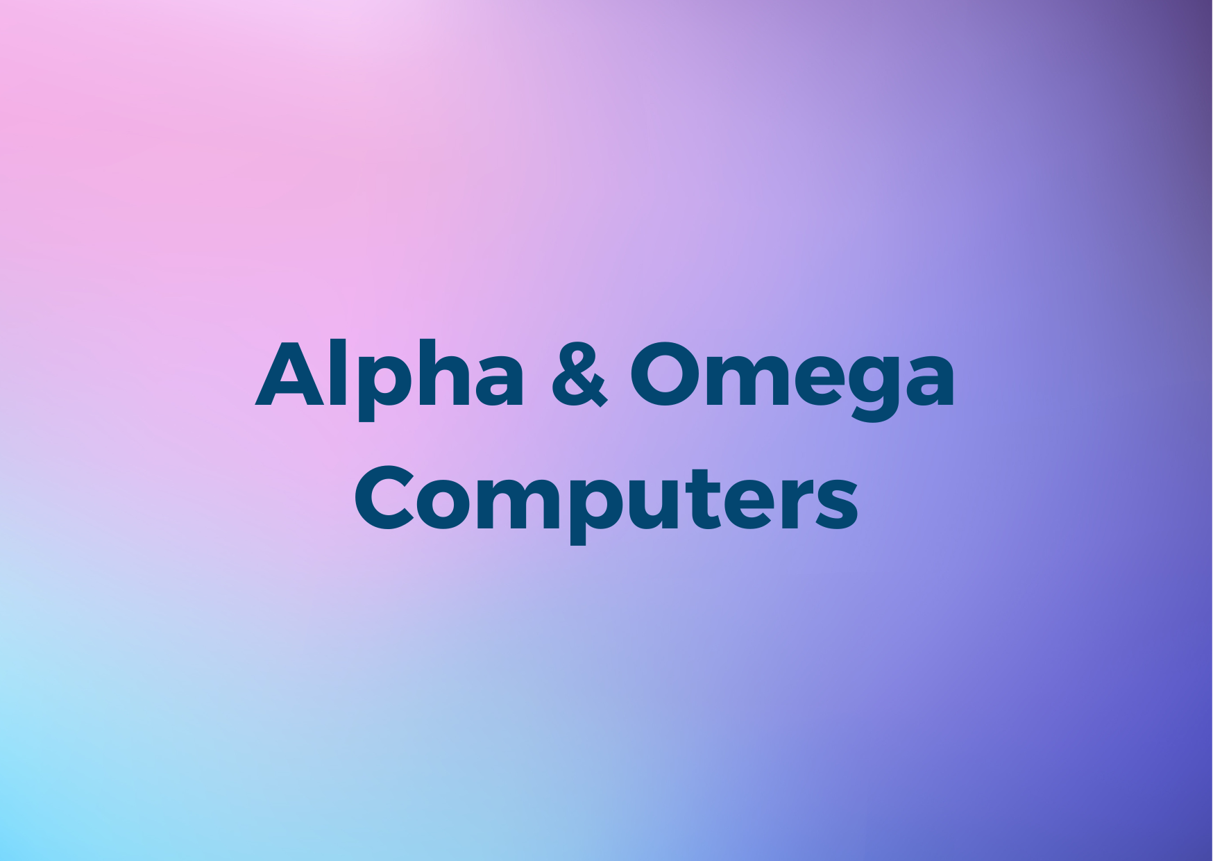 Alpha Omega Computers in Pune