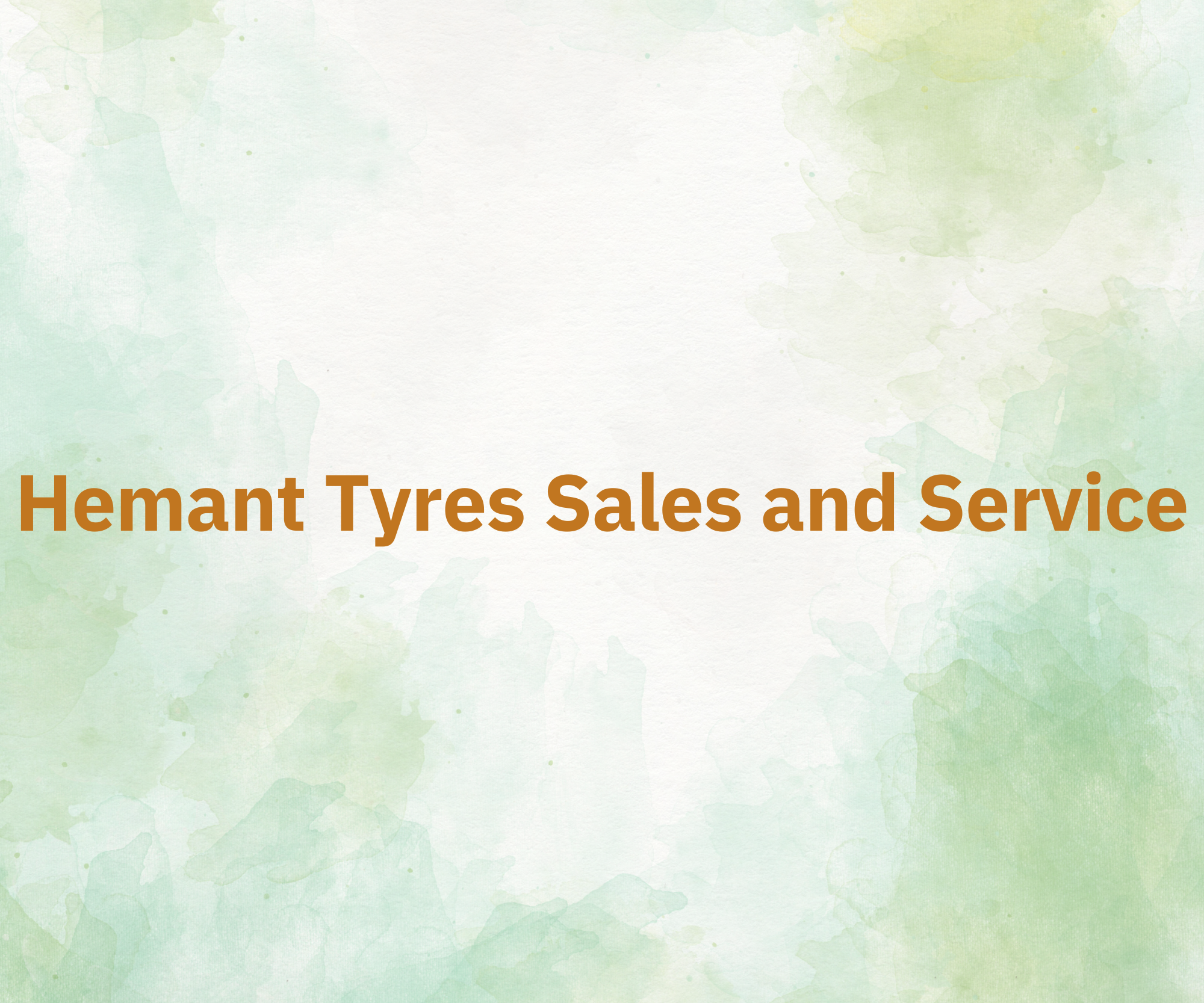 Hemant Tyres Sales and Service  