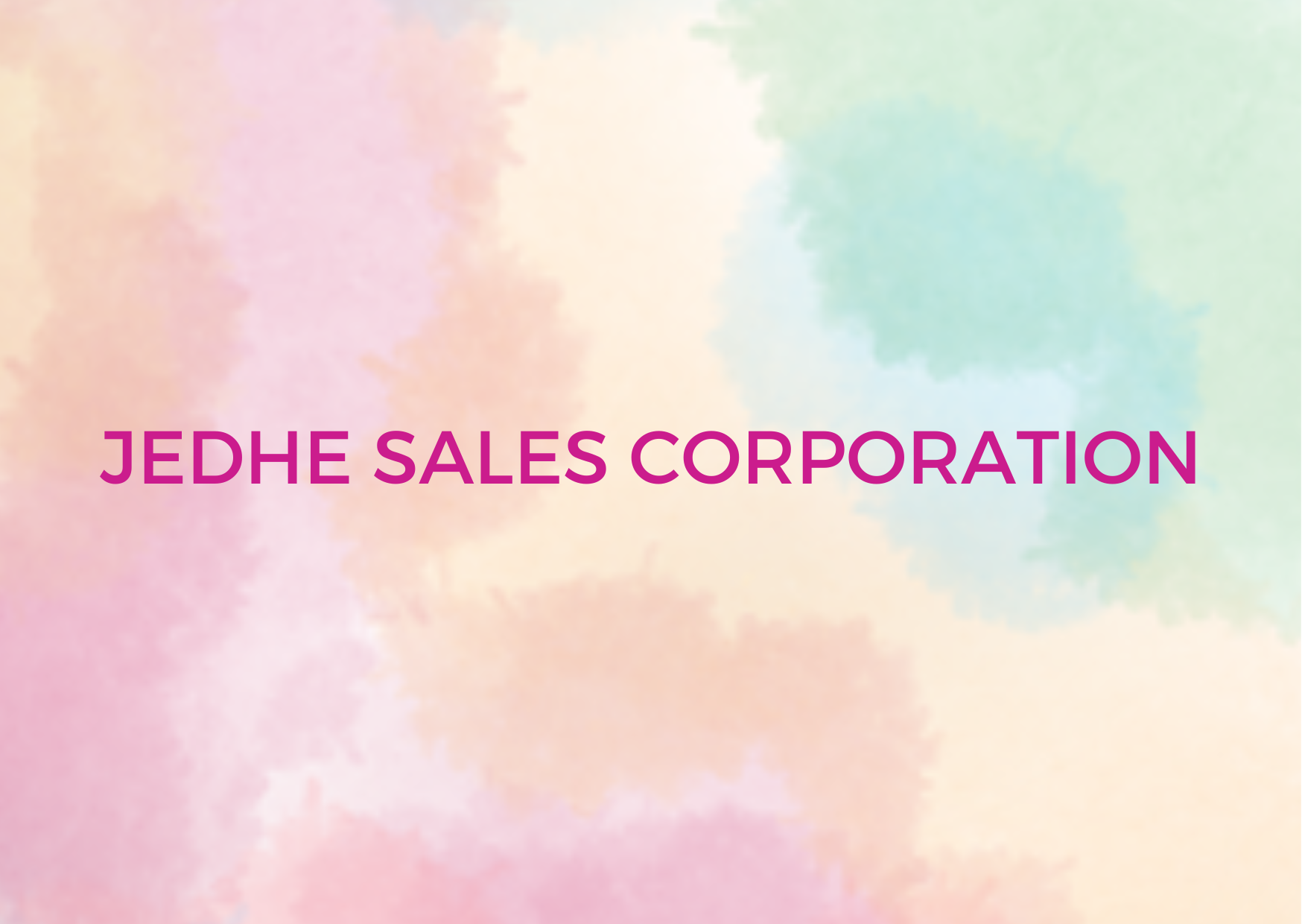 slider of Jedhe Sales Corporation 