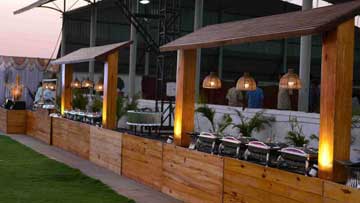 Dining Hall, Near Kharadi Bypass, Nagar Road, Pune | Mahalaxmi Lawns 