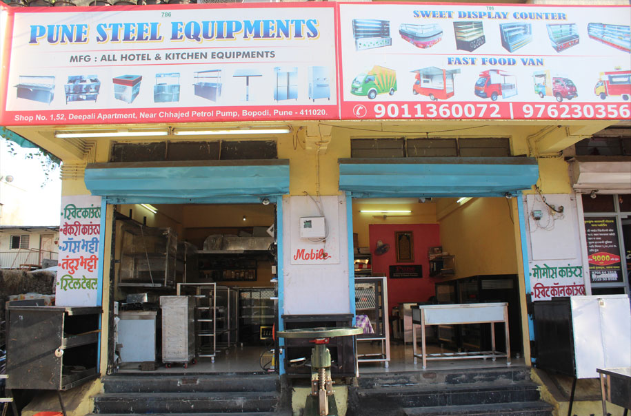 Pune Steel Equipments, Near Kundan Paradise, Bhau Patil Road, Bopodi, Pune | Commercial Kitchen Equipment Manufacture  